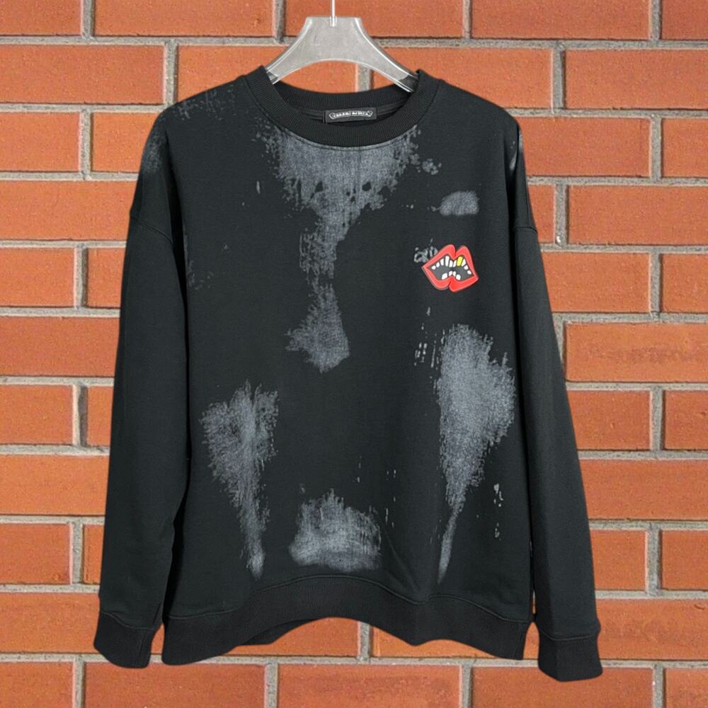 Chrome Hearts Classic Black Long-Sleeve Shirt